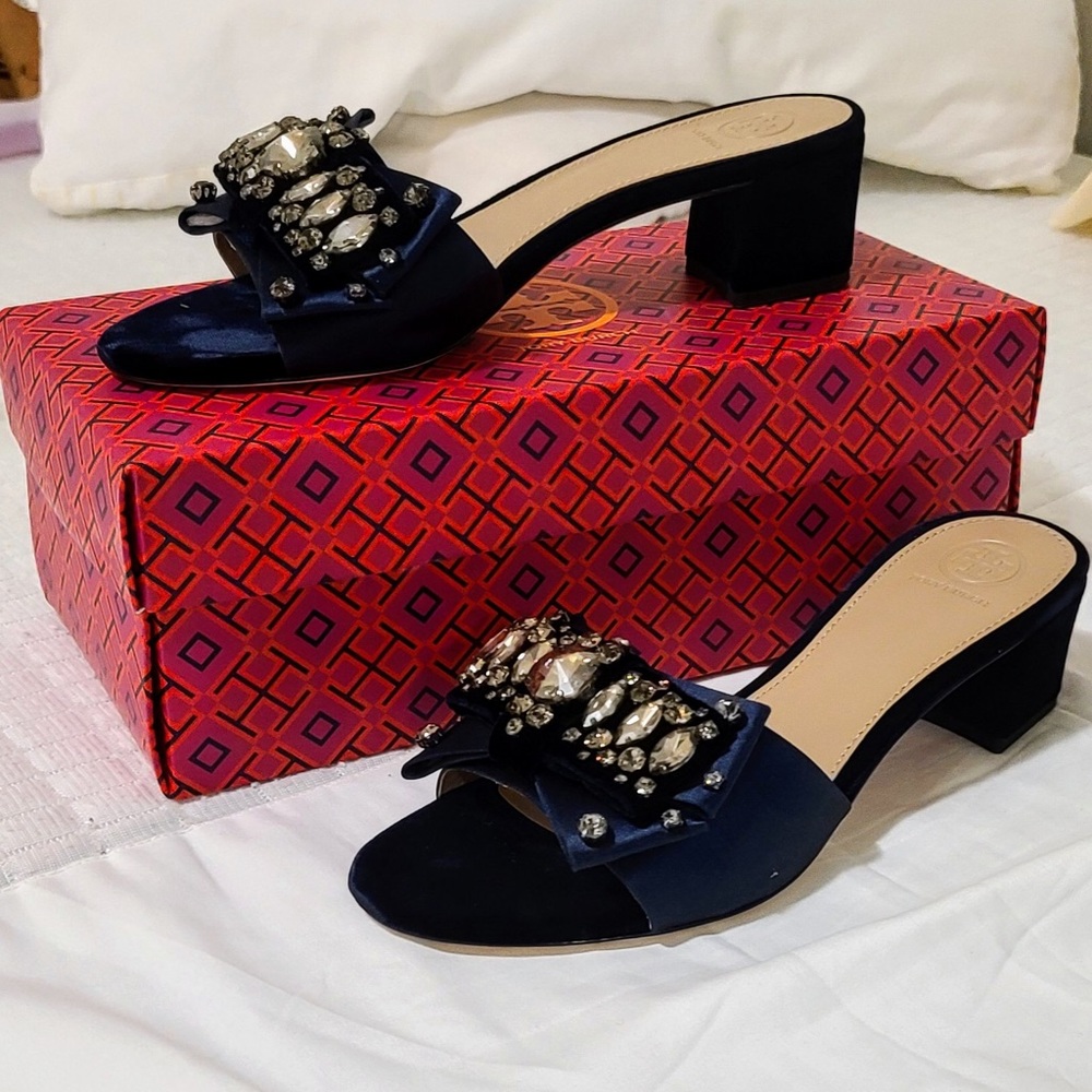 TORY BURCH Valentina Bow Slide *NEW*